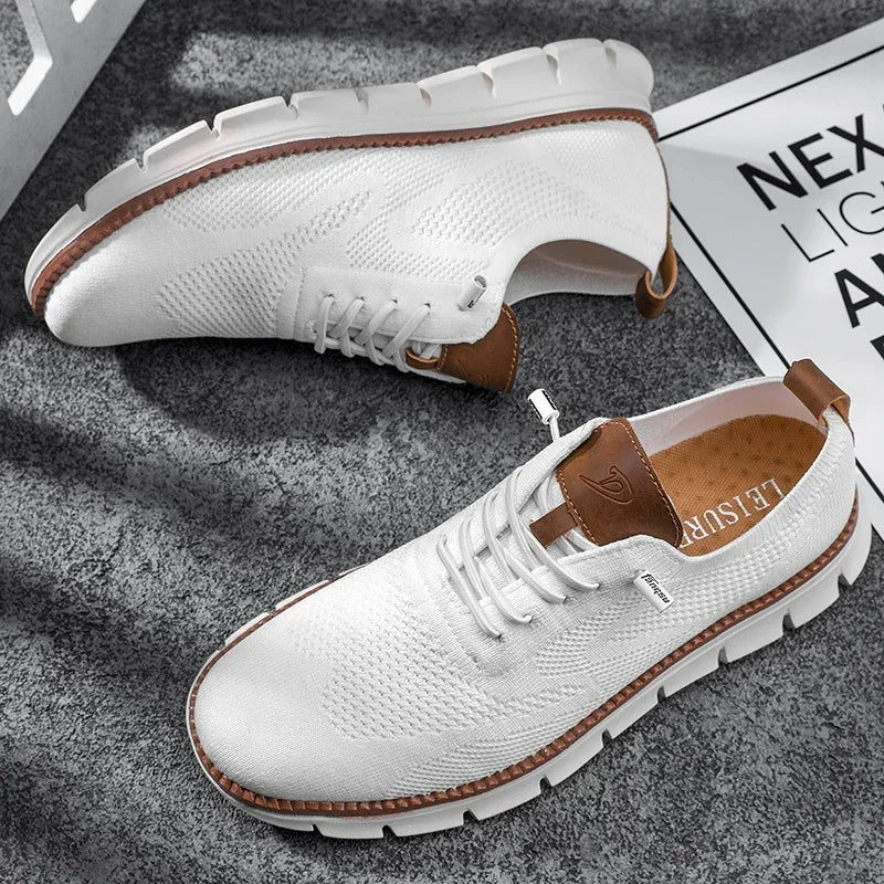 Fauvel | Homme Sneaker Respirant Lacets — vue 6