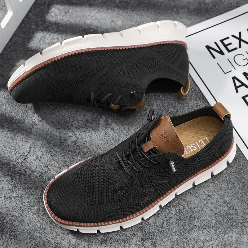 Fauvel | Homme Sneaker Respirant Lacets — vue 7