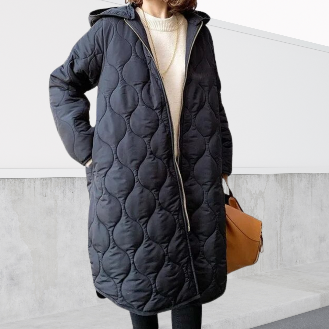 Zolvande | Parka Femme Matelassée à Capuche Oversize
