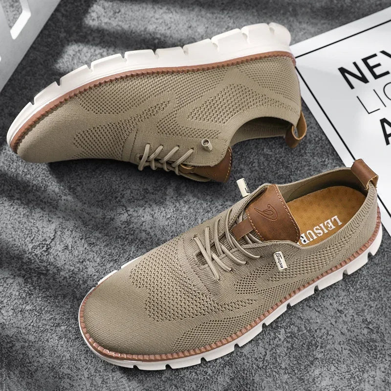 Fauvel | Homme Sneaker Respirant Lacets — vue 2