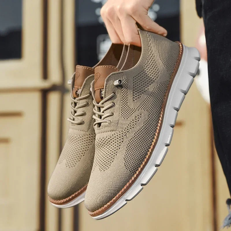 Fauvel | Homme Sneaker Respirant Lacets — vue 8