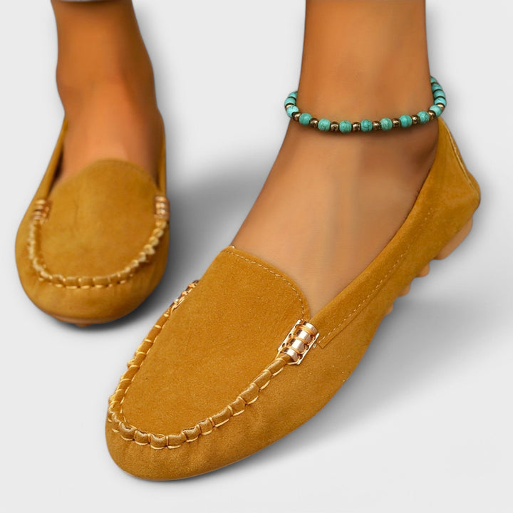 Nolvaire | Femme Mocassins Plates Slip-On Suédine — vue 9