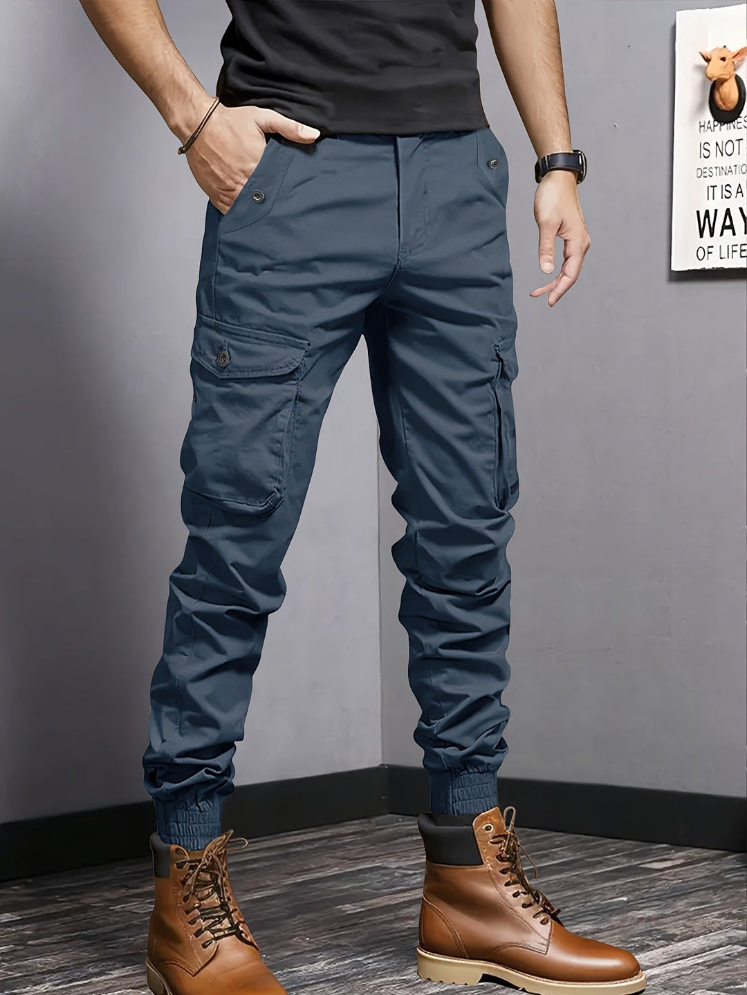 Darvec | Homme Pantalon Cargo Jogger