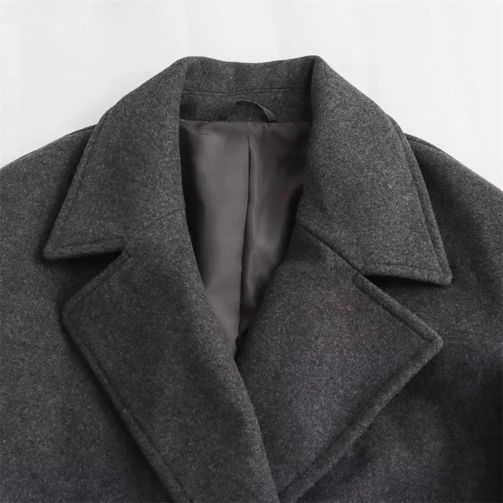 Briavelle | Femme Manteau Long Double Boutonnage — vue 11
