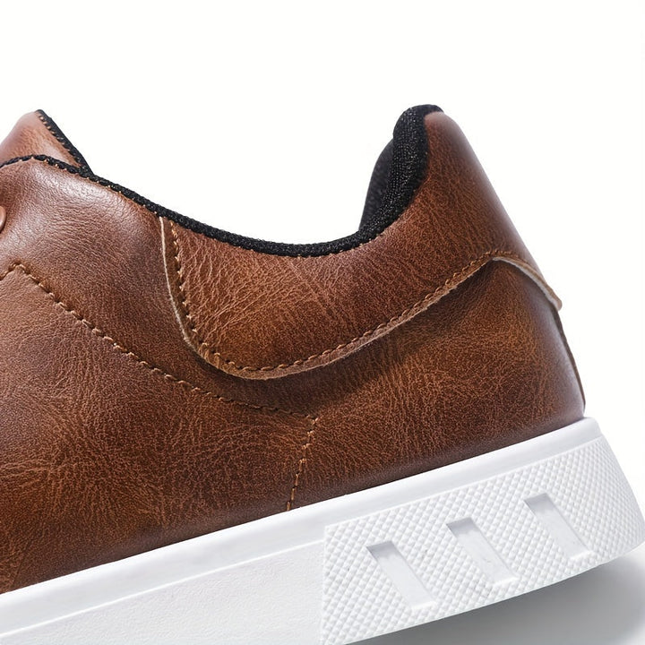 Arvael | Homme Basket Cuir Synthétique Semelle Blanche - Image 10