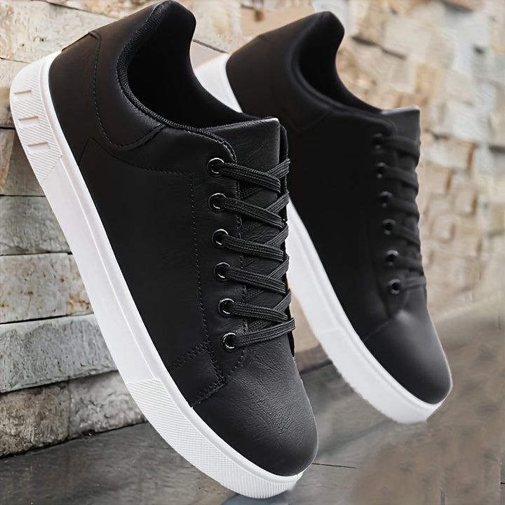 Arvael | Homme Basket Cuir Synthétique Semelle Blanche - Image 11