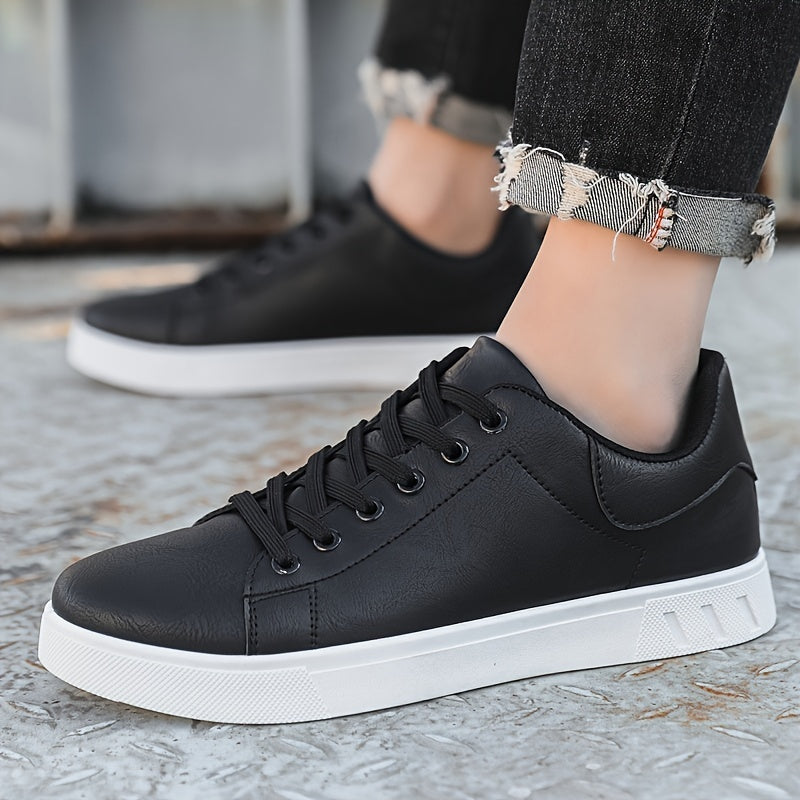 Arvael | Homme Basket Cuir Synthétique Semelle Blanche - Image 12