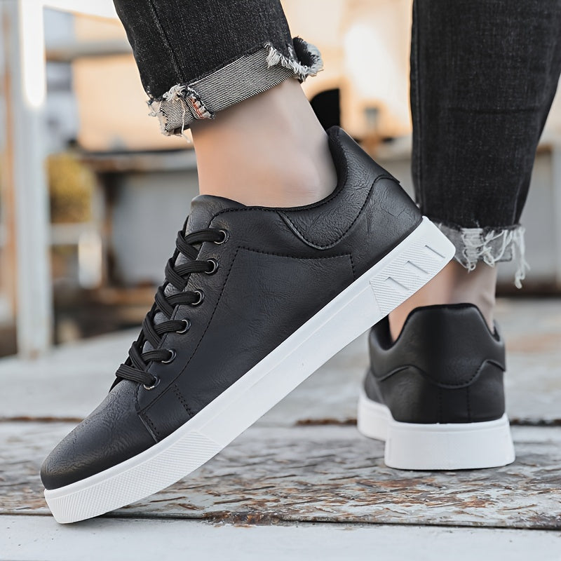 Arvael | Homme Basket Cuir Synthétique Semelle Blanche - Image 13
