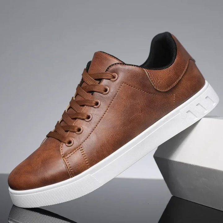 Arvael | Homme Basket Cuir Synthétique Semelle Blanche - Image 7