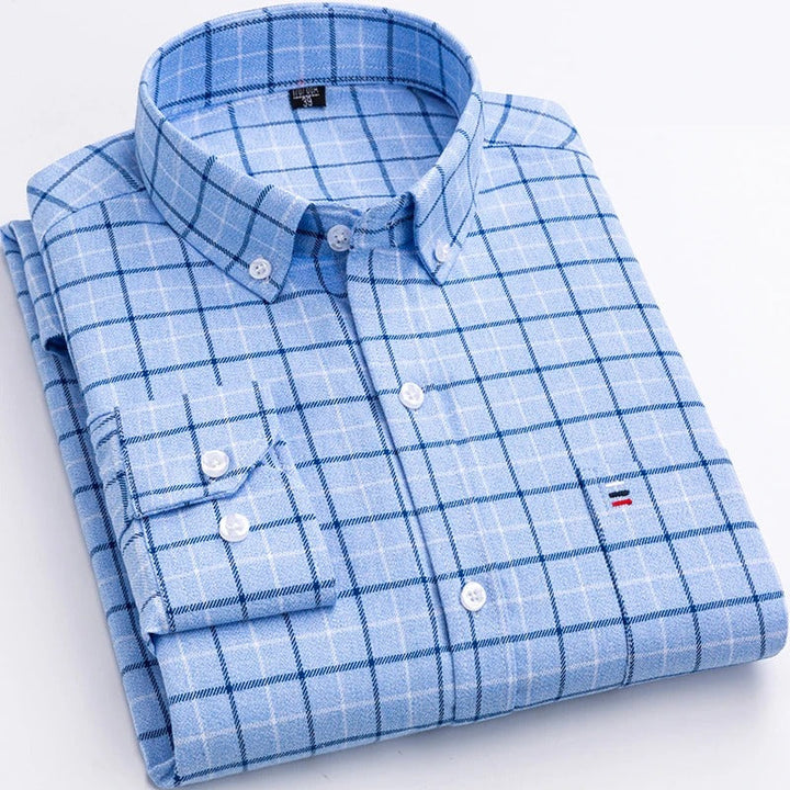 Arvalt | Homme Chemise à Carreaux Manches Longues - Image 3