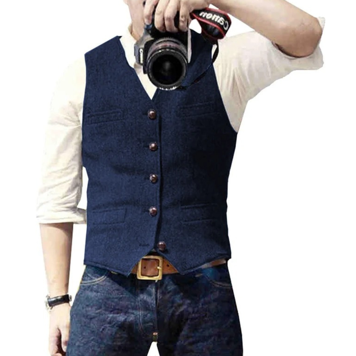 Arvand | Gilet Homme Slim Fit Boutonné - Image 2