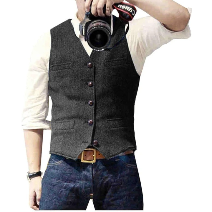 Arvand | Gilet Homme Slim Fit Boutonné - Image 3
