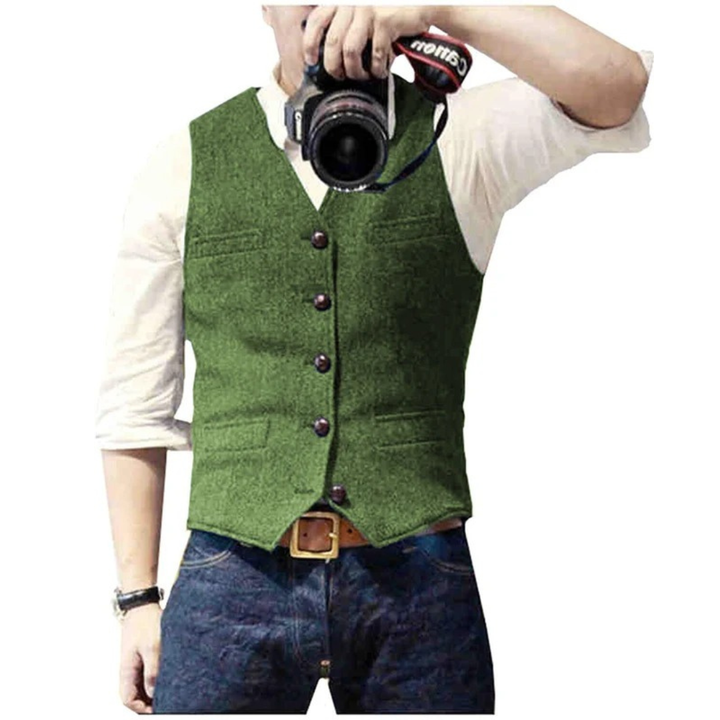 Arvand | Gilet Homme Slim Fit Boutonné - Image 4