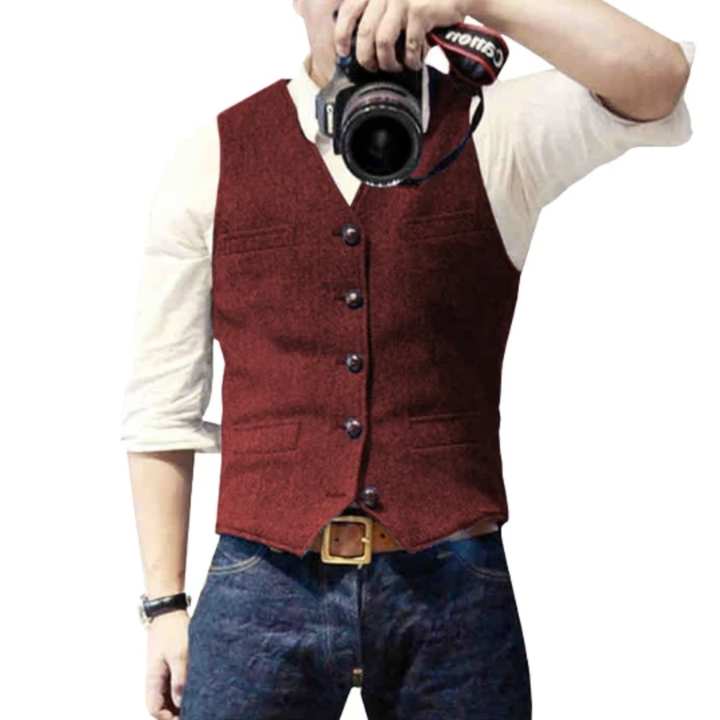 Arvand | Gilet Homme Slim Fit Boutonné - Image 6