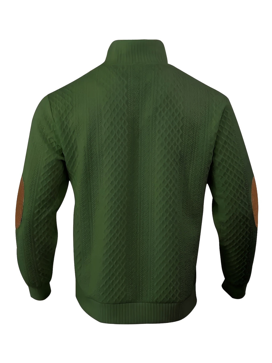 Arveld | Homme Pull Col Montant Tricot Losanges - Beige - Image 10