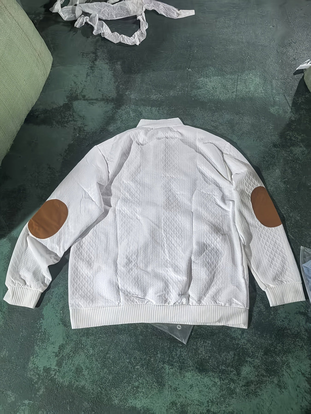 Arveld | Homme Pull Col Montant Tricot Losanges - Beige - Image 39