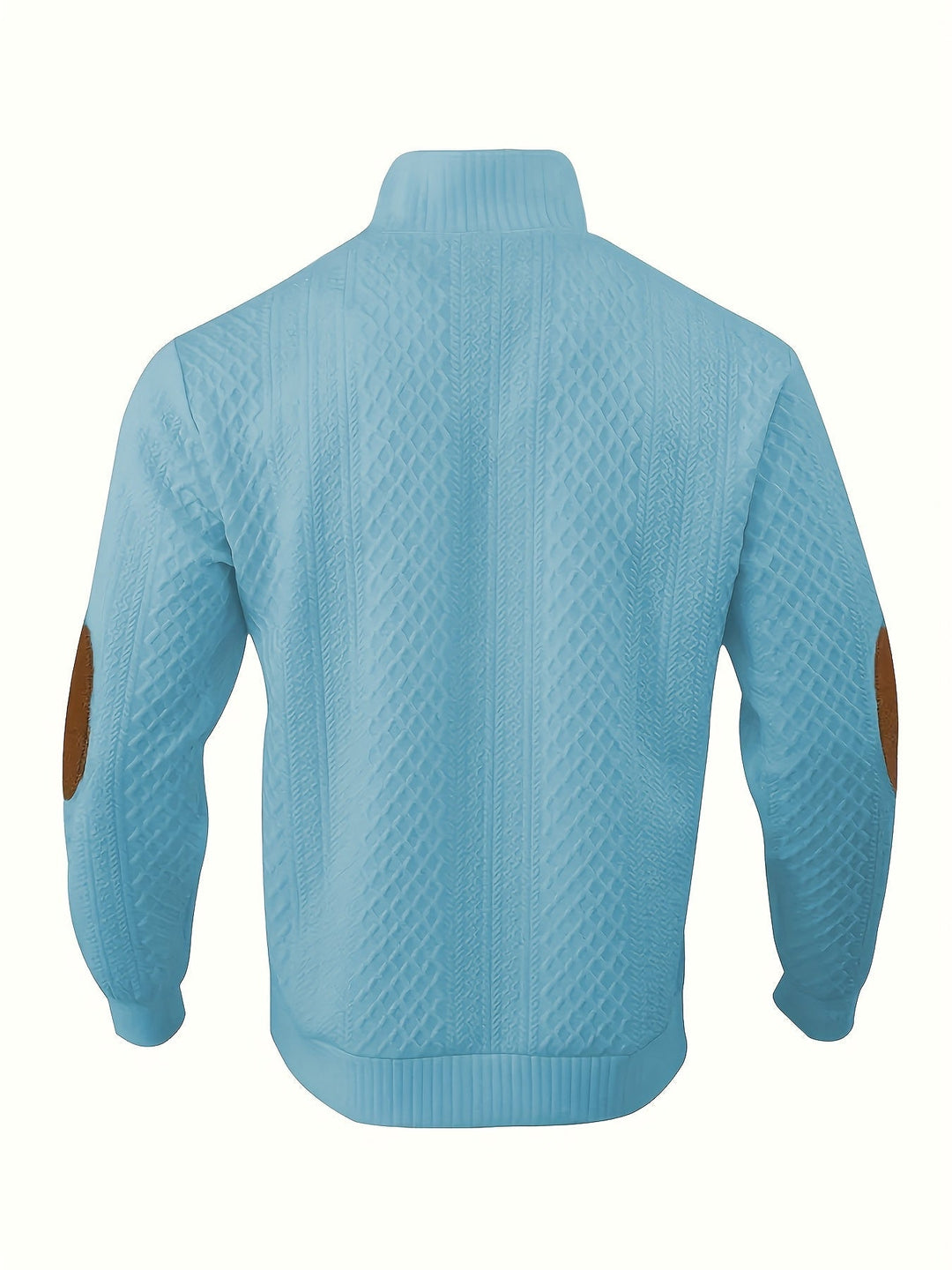 Arveld | Homme Pull Col Montant Tricot Losanges - Beige - Image 42