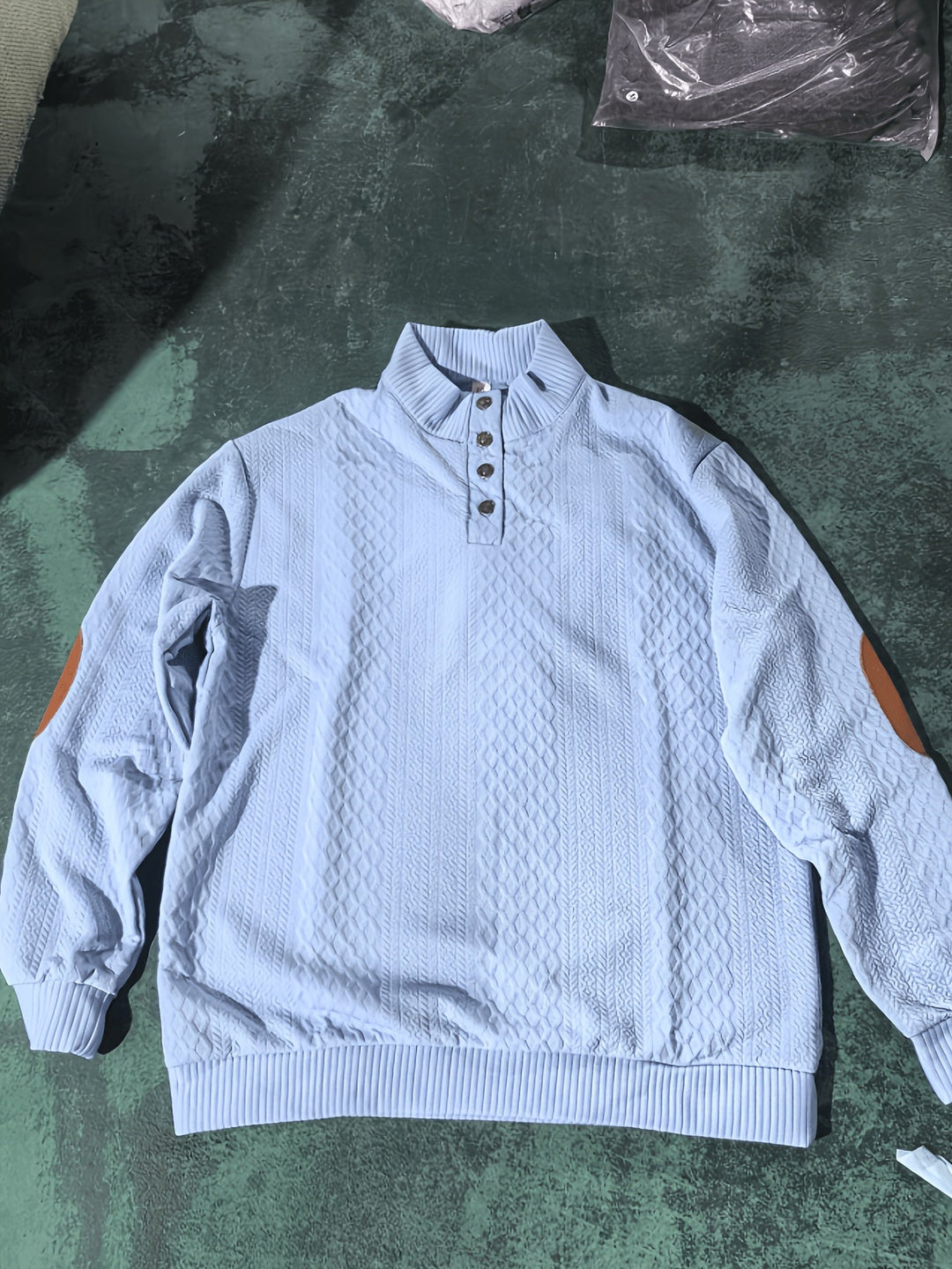 Arveld | Homme Pull Col Montant Tricot Losanges - Beige - Image 46