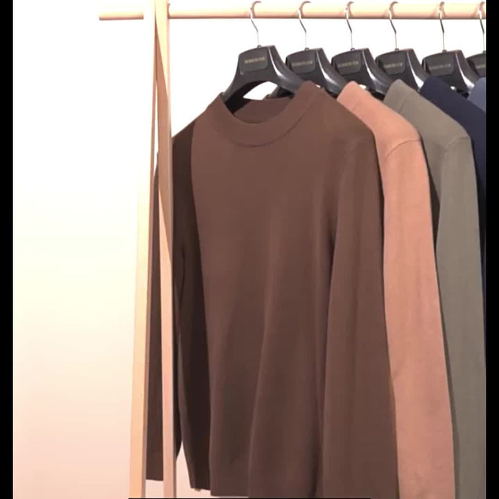 Arveld | Pull Col Montant Homme en Maille - Image 11