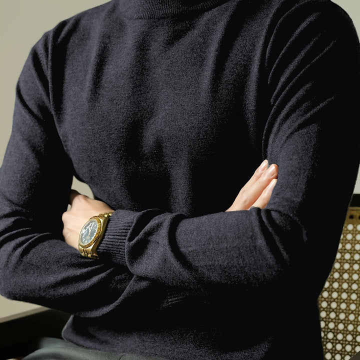 Arveld | Pull Col Montant Homme en Maille - Image 15