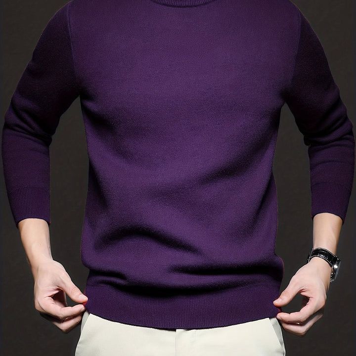 Arveld | Pull Col Montant Homme en Maille - Image 17