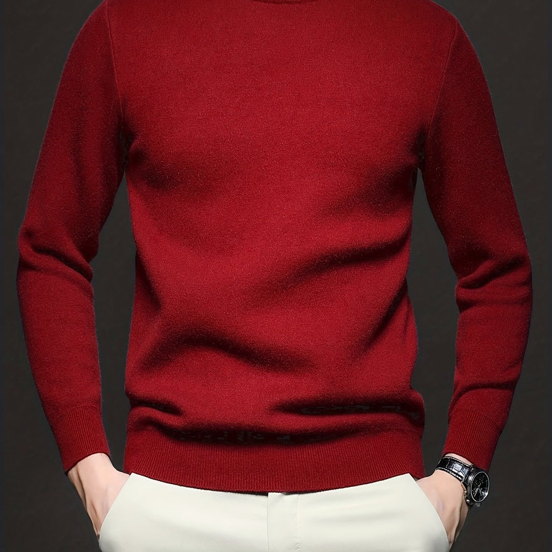 Arveld | Pull Col Montant Homme en Maille - Image 18
