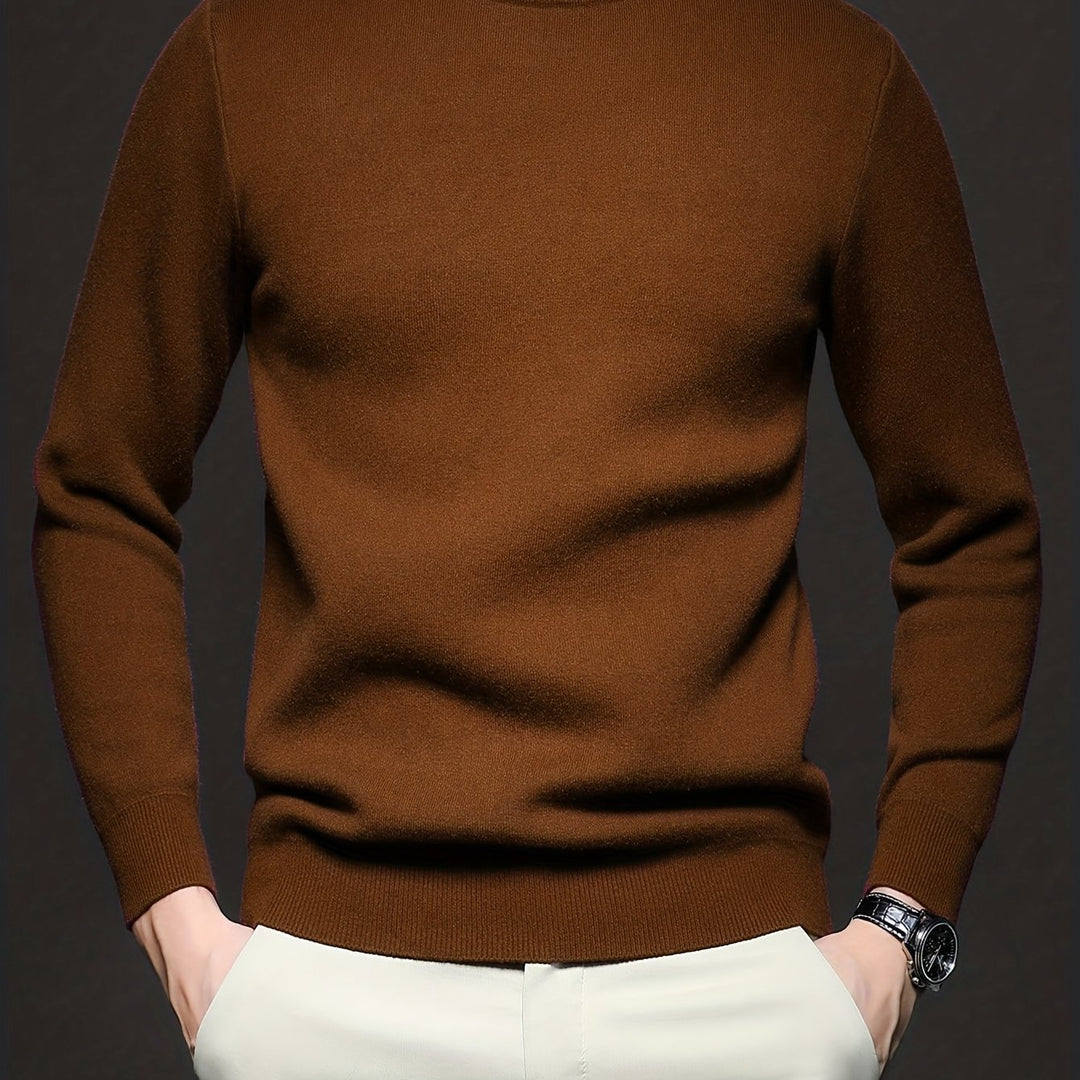 Arveld | Pull Col Montant Homme en Maille - Image 19