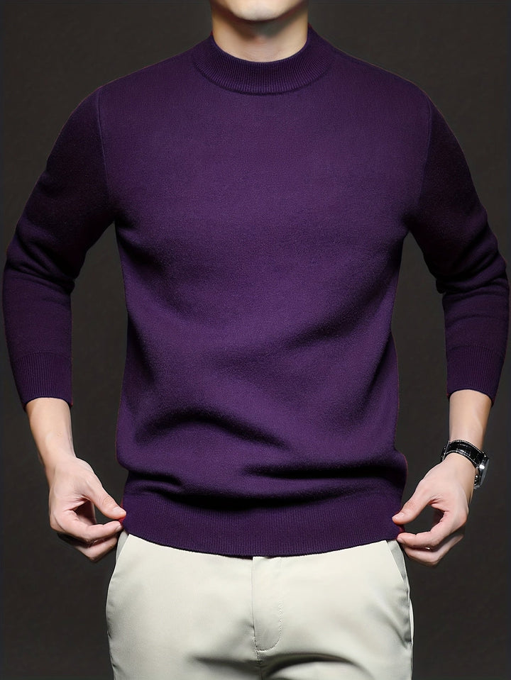 Arveld | Pull Col Montant Homme en Maille - Image 6