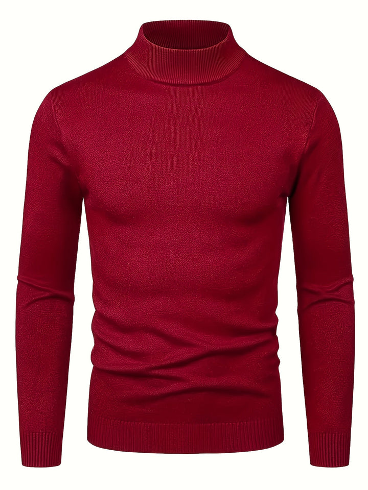 Arveld | Pull Col Montant Homme en Maille - Image 7