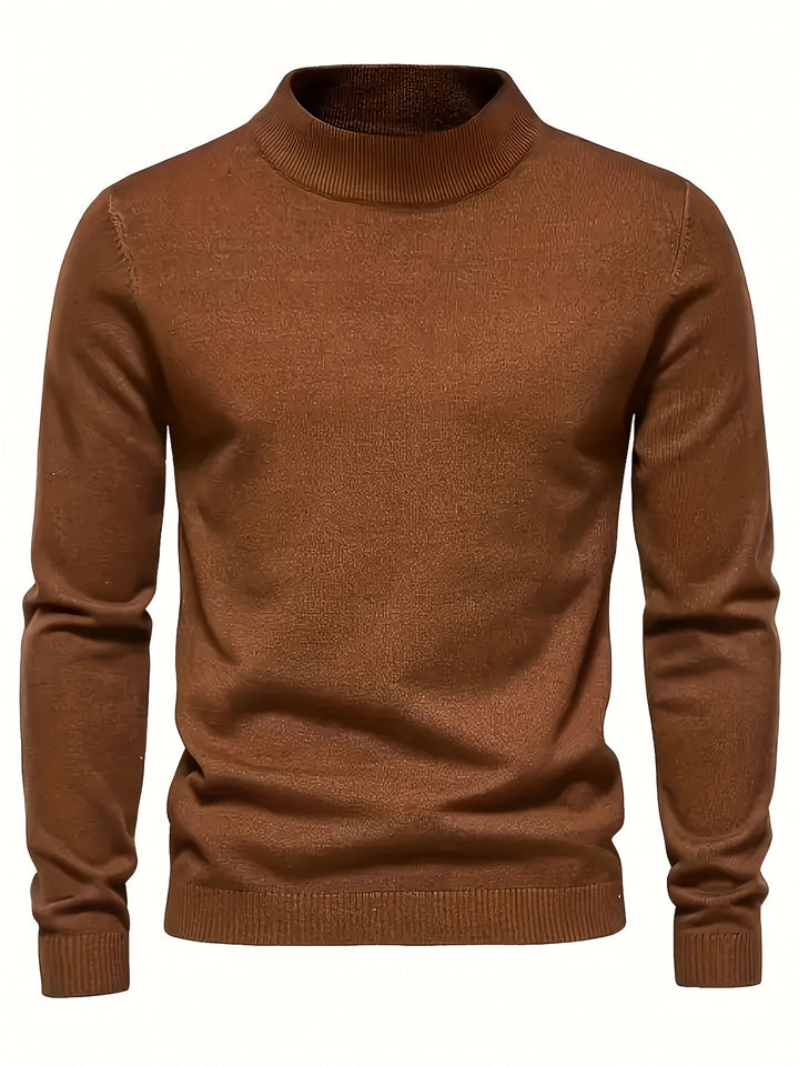 Arveld | Pull Col Montant Homme en Maille - Image 8