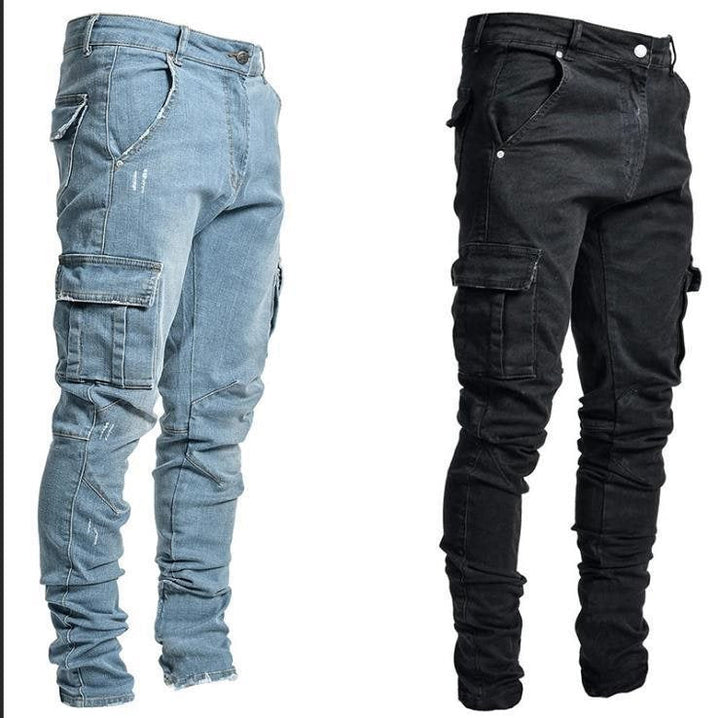 Arvhond | Homme Jean Cargo Slim Multi-Poches - Image 1