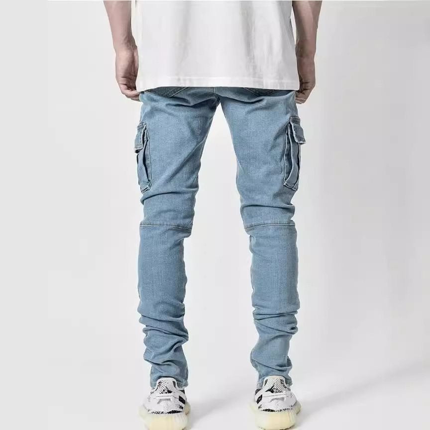 Arvhond | Homme Jean Cargo Slim Multi-Poches - Image 2