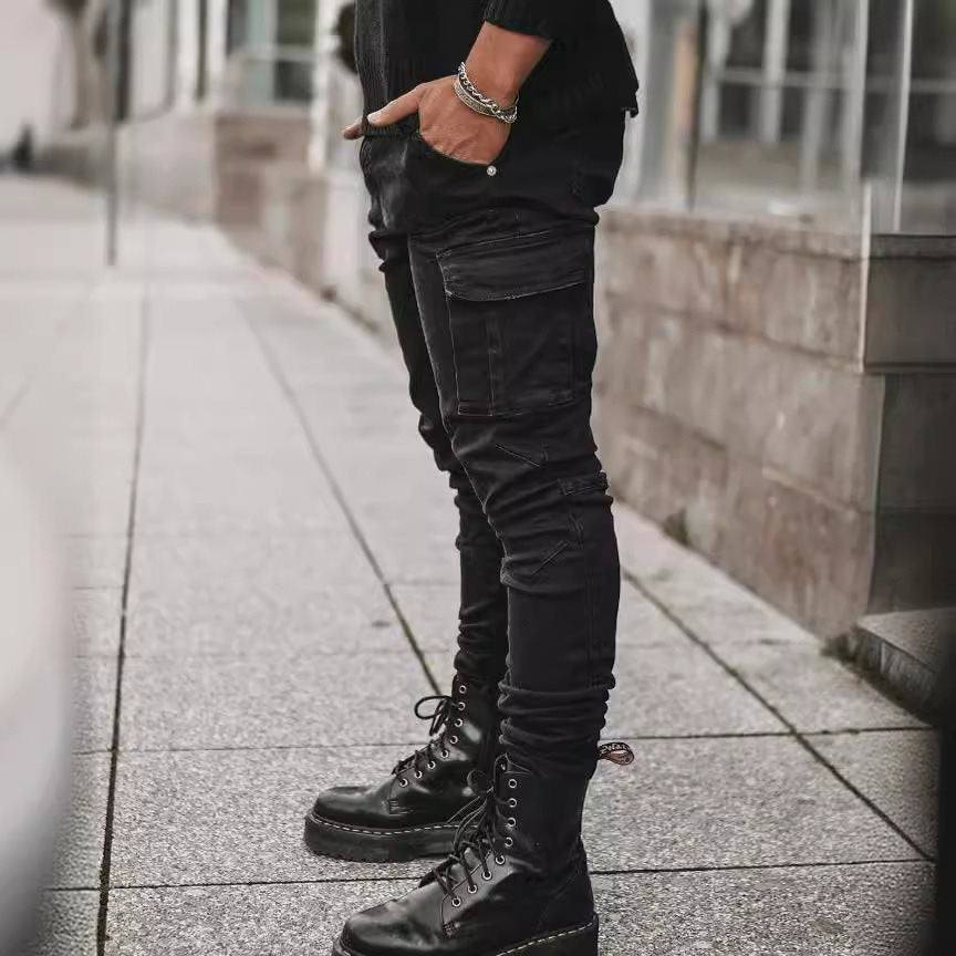 Arvhond | Homme Jean Cargo Slim Multi-Poches - Image 3