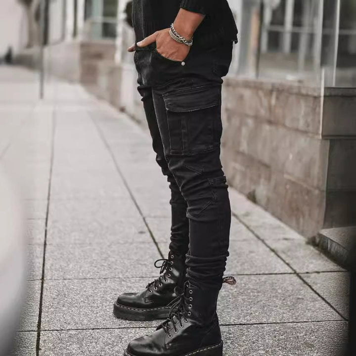 Arvhond | Homme Jean Cargo Slim Multi-Poches - Image 3