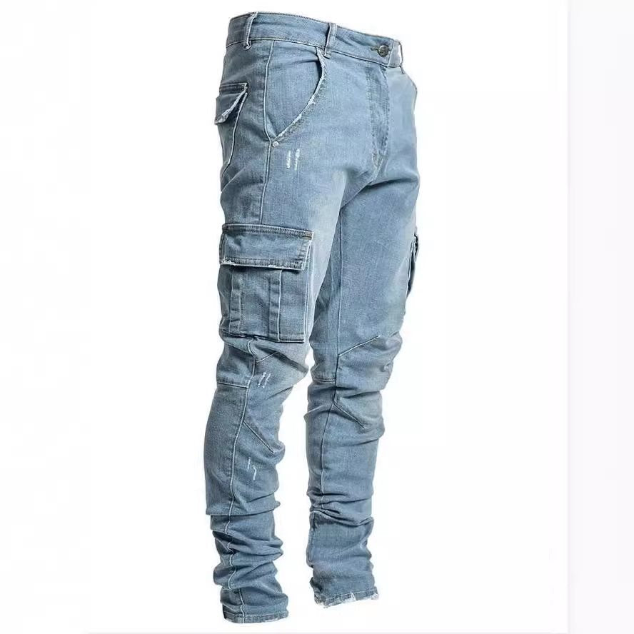 Arvhond | Homme Jean Cargo Slim Multi-Poches - Image 5