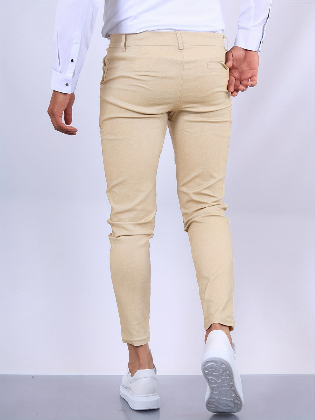 Arvinel | Homme Pantalon Chino Slim Fit - Blue - Image 10