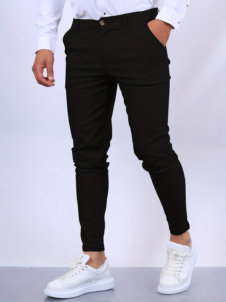 Arvinel | Homme Pantalon Chino Slim Fit - Blue - Image 3