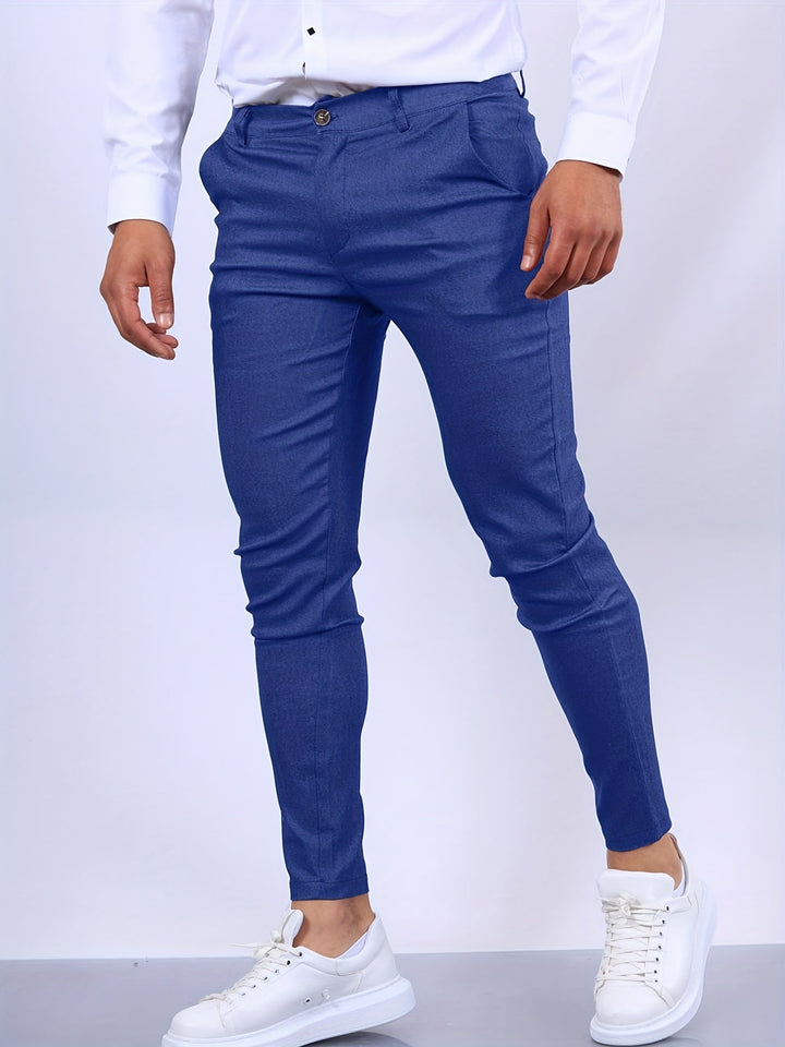 Arvinel | Homme Pantalon Chino Slim Fit - Blue - Image 5