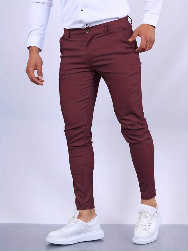 Arvinel | Homme Pantalon Chino Slim Fit - Blue - Image 7