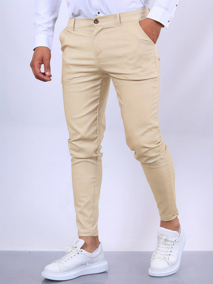 Arvinel | Homme Pantalon Chino Slim Fit - Blue - Image 9