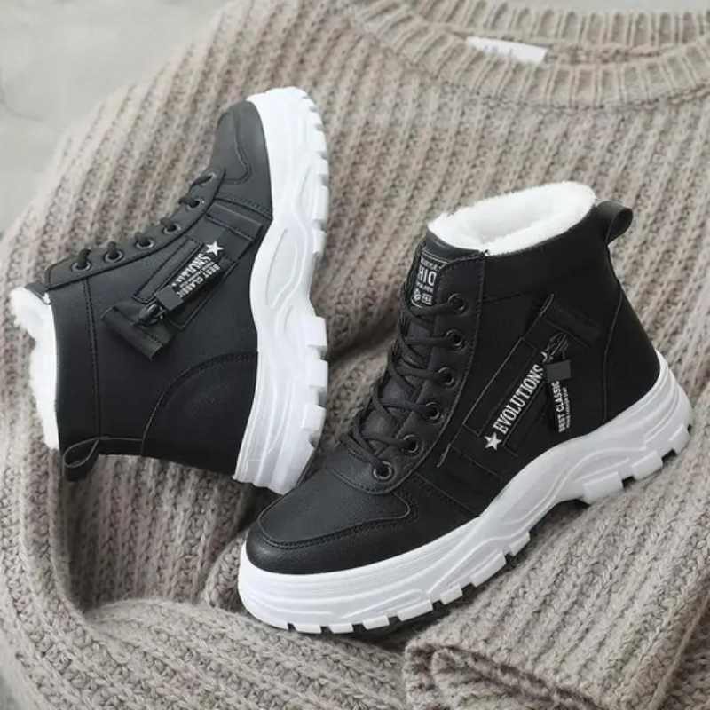 Arvène | Bottines Femme Fourrées Lacées Hiver - Image 7