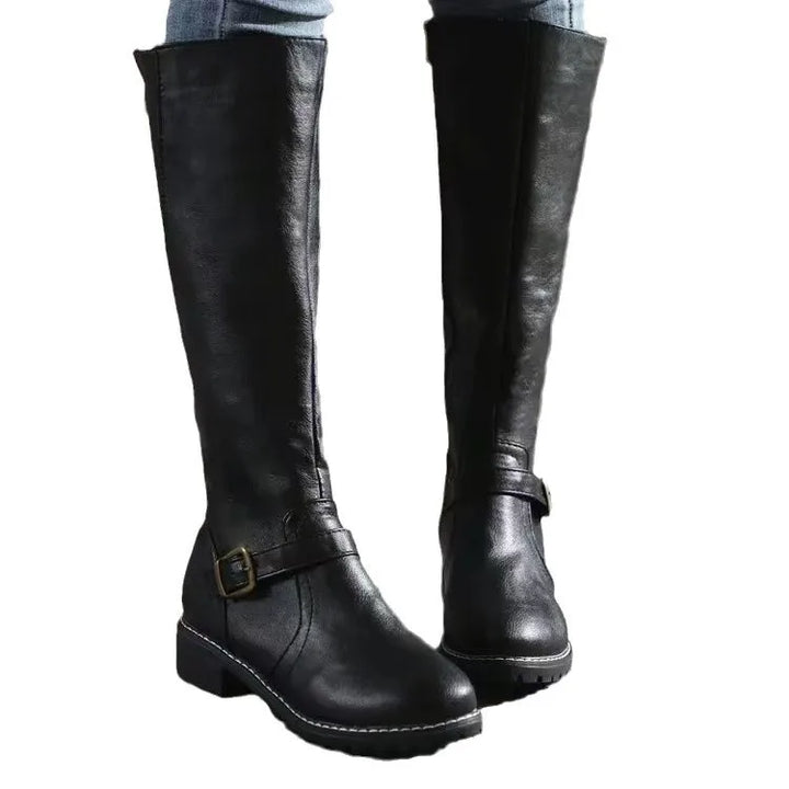 Gilvorde | Femme Bottes Hautes Cuir Boucle — vue 5