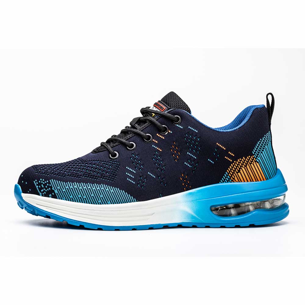 Arvyon | Homme Chaussure de Sécurité Bout Acier Sneaker - Navy - Image 4