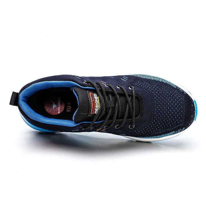 Arvyon | Homme Chaussure de Sécurité Bout Acier Sneaker - Navy - Image 5