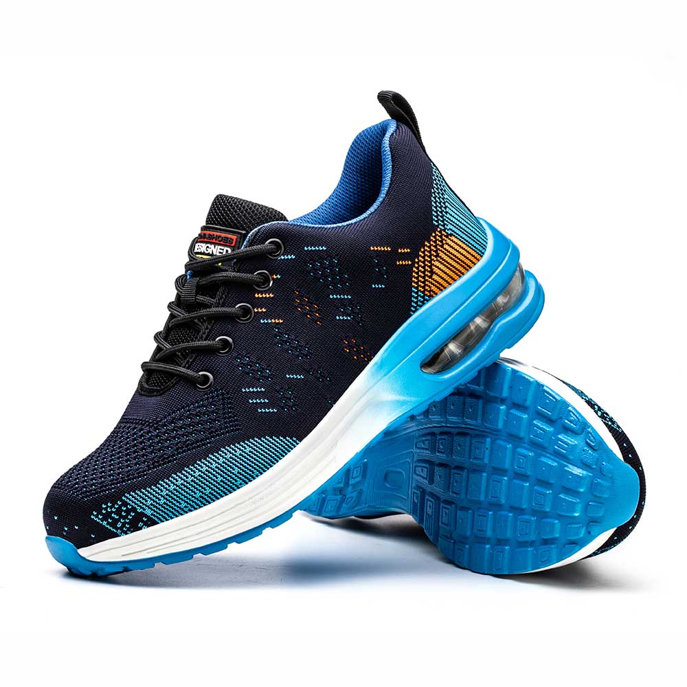 Arvyon | Homme Chaussure de Sécurité Bout Acier Sneaker - Navy - Image 7