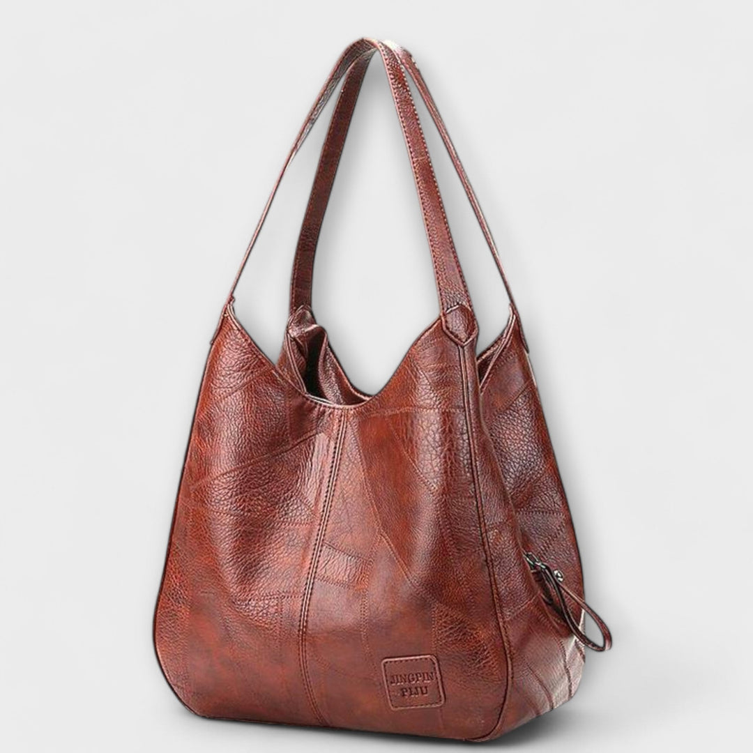 Auretta | Women's Brown Shoulder Bag - Image 1