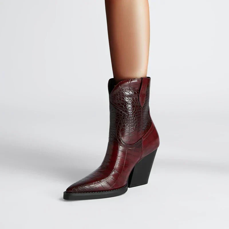 Beatrice | Women's Pointed Toe Ankle Boots - Image 1