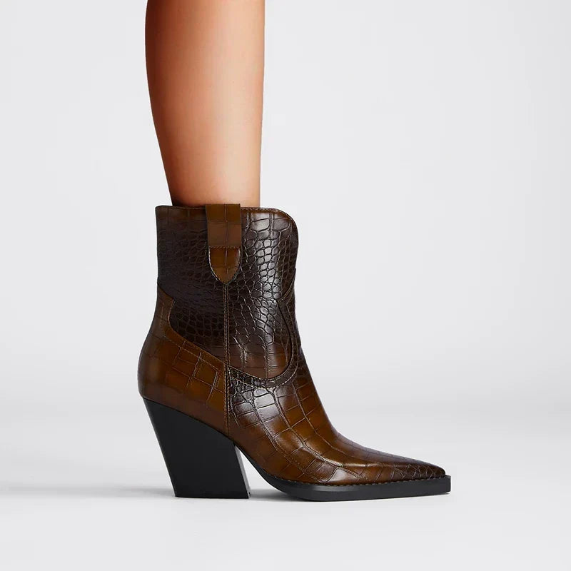 Beatrice | Women's Pointed Toe Ankle Boots - Image 2