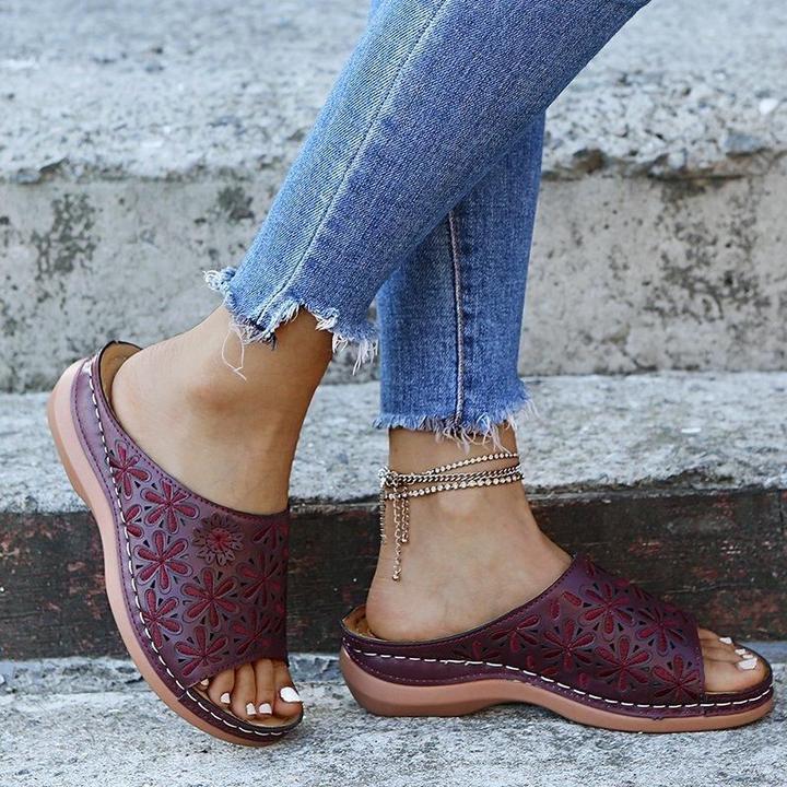 Bellamy | Women's Arch Support Orthopedic Walking Sandals - Image 1