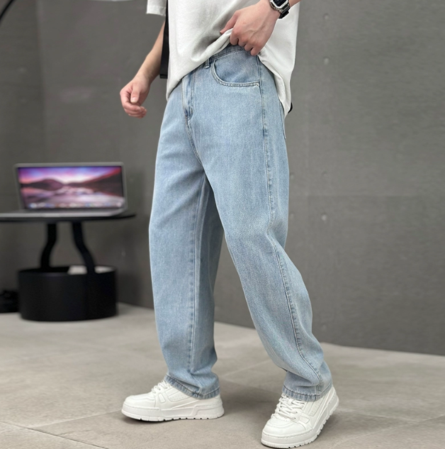 Belvorn | Homme Jean Coupe Droite Taille Haute - Image 2